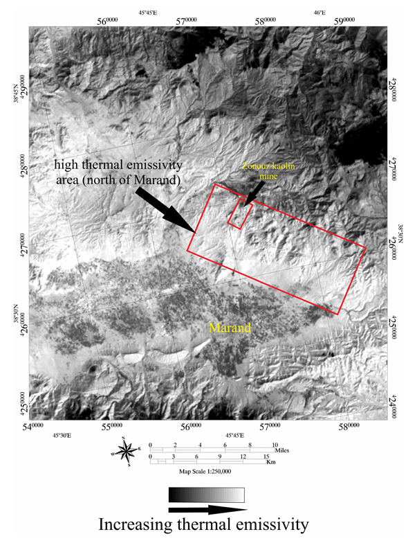 نقشه گسیل‌گرمایی
